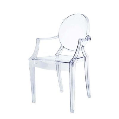 JULIE - poltrona in policarbonato trasparente