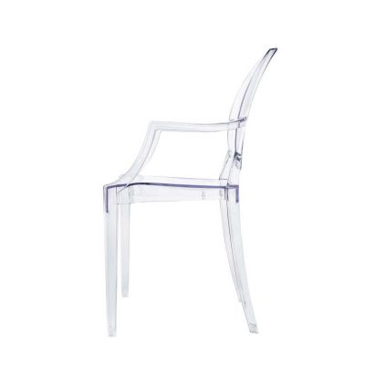 JULIE - poltrona in policarbonato trasparente