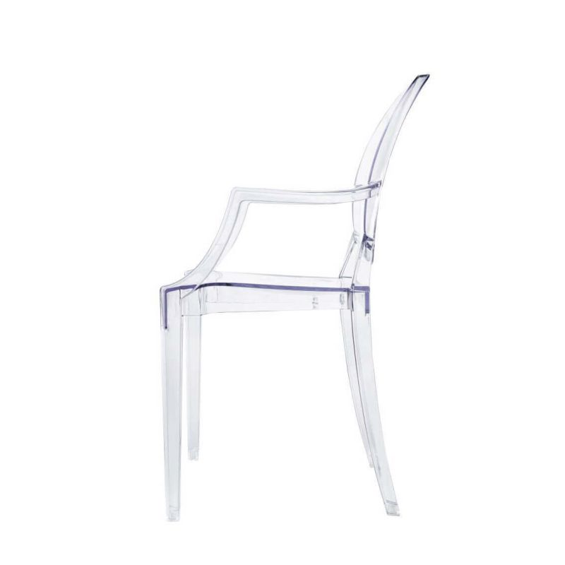 JULIE - poltrona in policarbonato trasparente