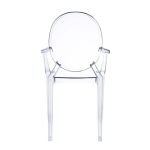 JULIE - poltrona in policarbonato trasparente