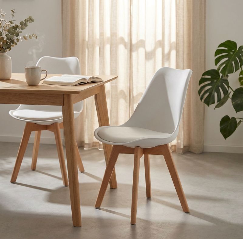 MARGOT - sedia nordica imbottita