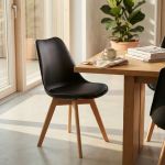 MARGOT - sedia nordica imbottita