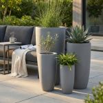 JOAQUIN - set di 4 vasi da giardino
