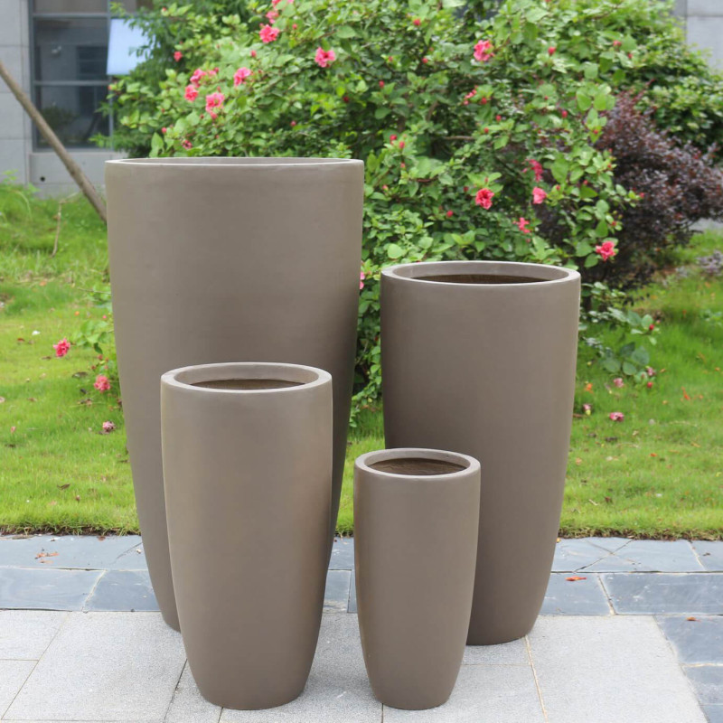 JOAQUIN - set di 4 vasi da giardino
