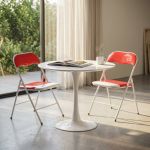 LUCIE - sedia pieghevole salvaspazio bicolor