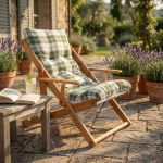 FAGGI - poltrona sdraio 3 posizioni completo di cuscino