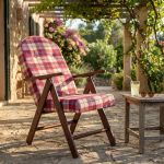 FAGGI PRO - poltrona sdraio 4 posizioni completo di cuscino