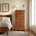 BRIDGET - mobiletto in legno 6 cassetti