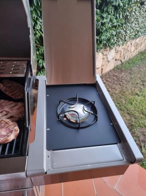 STARK - Barbecue a gas 3 fuochi + 1 esterno