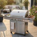 STARK - Barbecue a gas 4 fuochi + 1 esterno