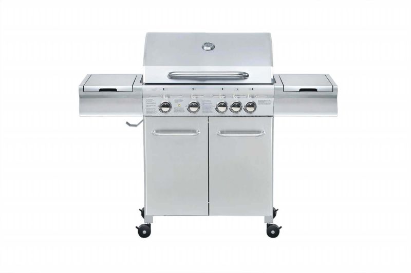 STARK - Barbecue a gas 4 fuochi + 1 esterno