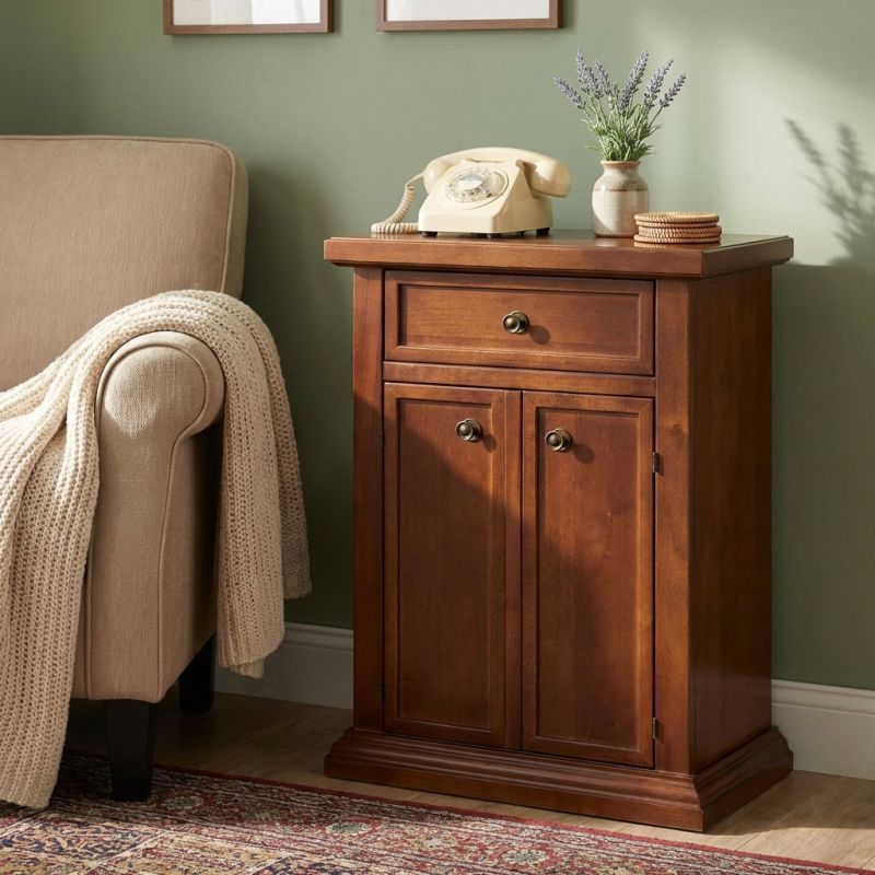 EMMA - mobile portatelefono in legno massello