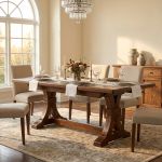 DUSTIN - tavolo da pranzo allungabile in legno massello cm 85 X 180/225/270/315/360