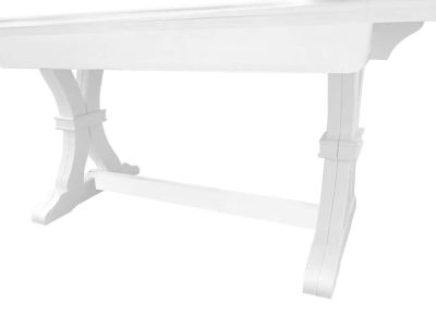 DUSTIN - tavolo da pranzo allungabile in legno massello cm 180/225/270/315/360 X 100