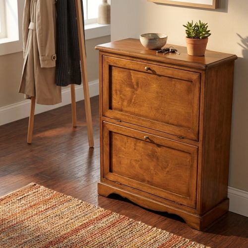 MARY - scarpiera in legno massello