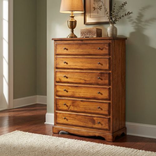 KENDRA - cassettiera in legno massello cm 97 x 49 x 140 h