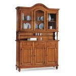 KYLIE - credenza con vetrina in legno massello