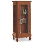 JASMINE - credenza con vetrina in legno massello