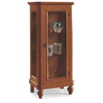 JASMINE - credenza con vetrina in legno massello