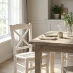 MIRABELLE - sedia croce in legno massello