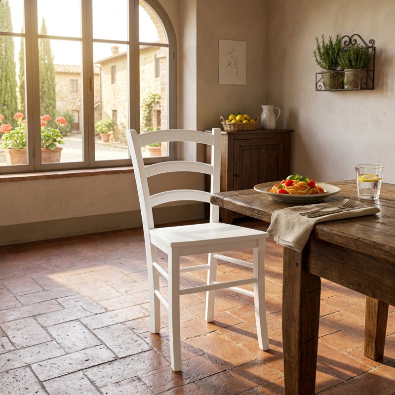 JACKLYN - sedia in legno massello