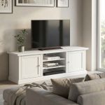 CLIFFORD - mobile porta tv in legno massello