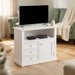 CONNELL - mobile porta tv in legno massello