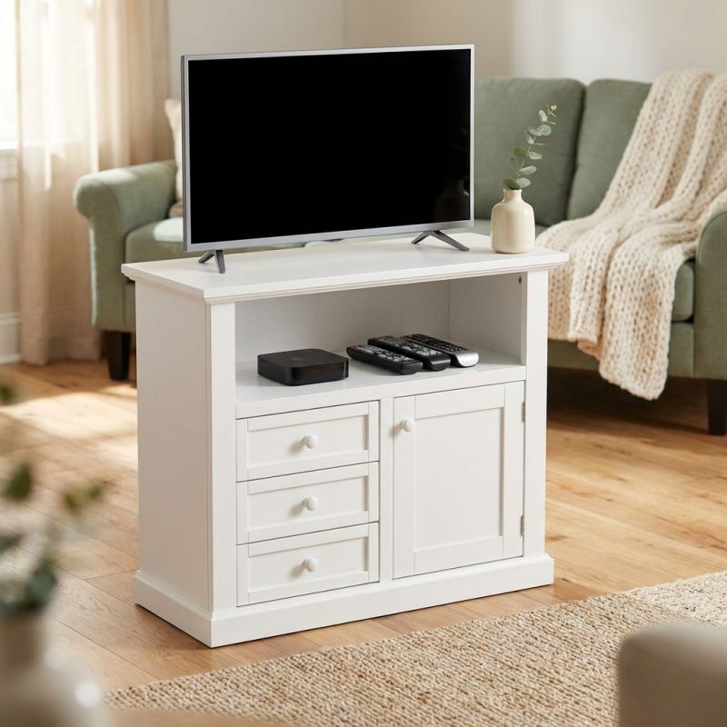 CONNELL - mobile porta tv in legno massello