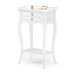 JUSTIN - mobile portatelefono in legno massello cm 44 x 32 x 71 h