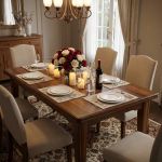 LENNOX - tavolo da pranzo allungabile in legno massello cm 85 X 180/225/270/315/360