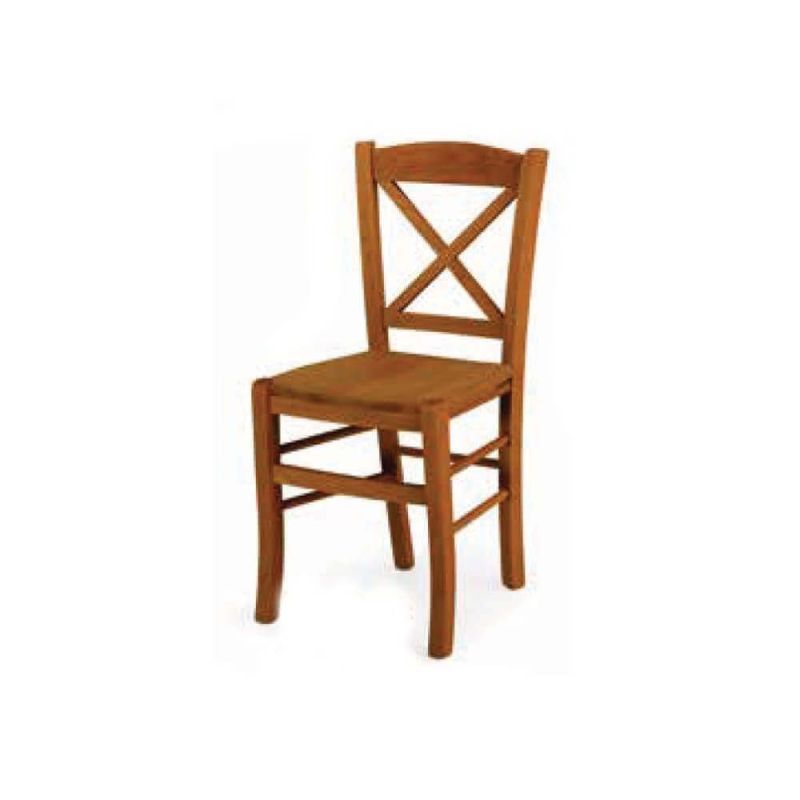MIRABELLE - sedia croce in legno massello