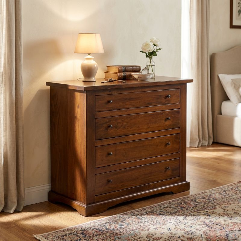 JAMES - comò in legno massello