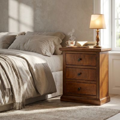 JAYCOB - comodino in legno massello