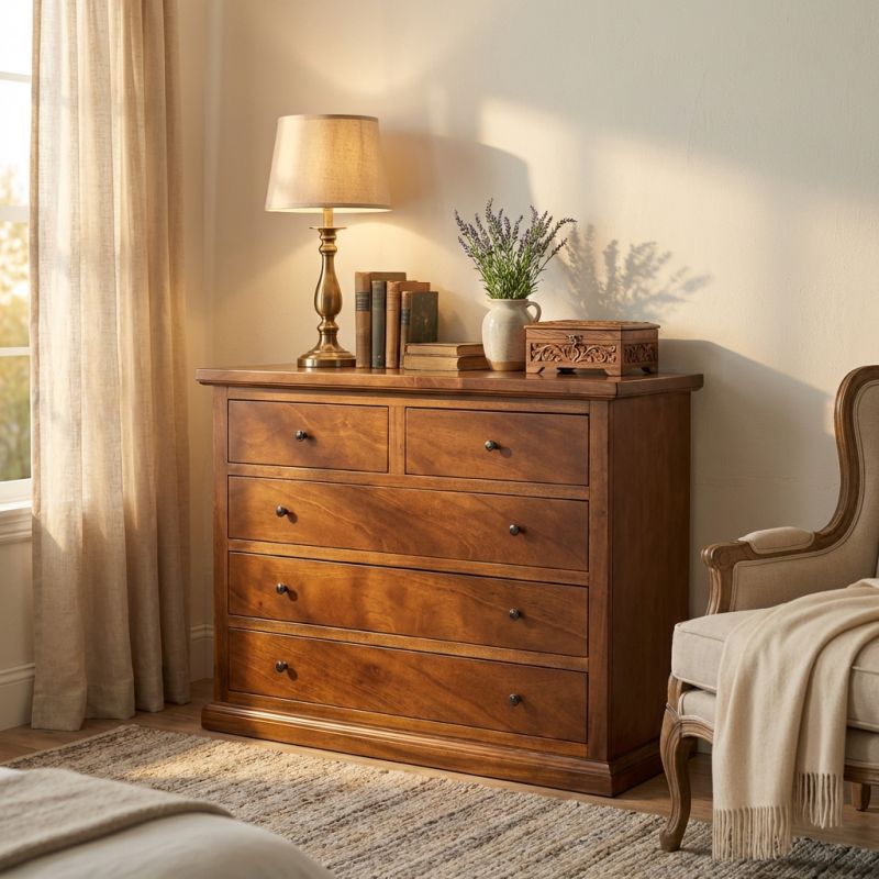 JAYCOB - comò in legno massello