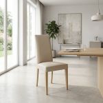 JACQUELYN - sedia moderna ecopelle con gambe antracite