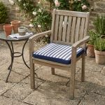 SERIUS - Cuscino per seduta idrorepellente a righe