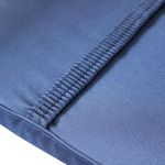 STRAND - cuscino sdraio con doppia cucitura idrorepellente a righe