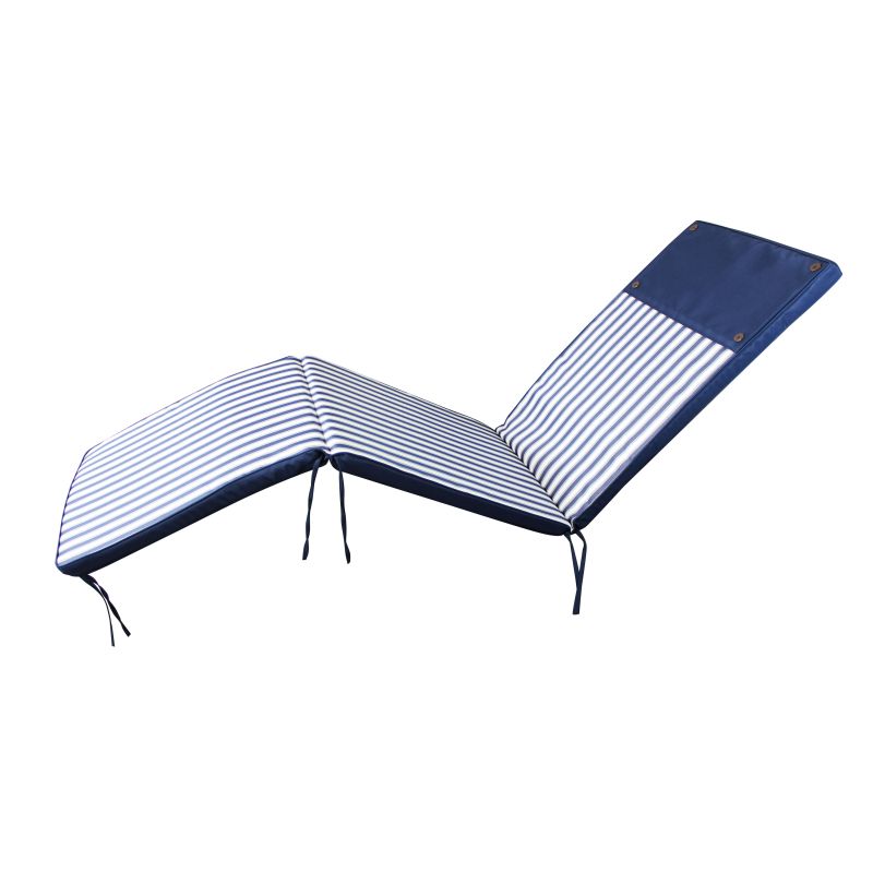 STRAND - cuscino sdraio con doppia cucitura idrorepellente a righe