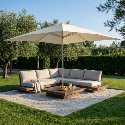 MERIDIES - ombrellone da giardino palo centrale 3 x 4 m