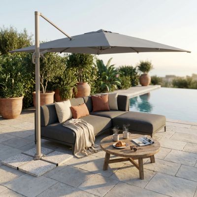 MERIDIES - ombrellone decentrato 3 x 4 m