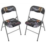 LUCIE - sedia pieghevole salvaspazio set da 2 city