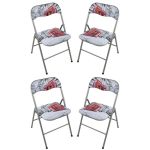 LUCIE - sedia pieghevole salvaspazio set da 4 city