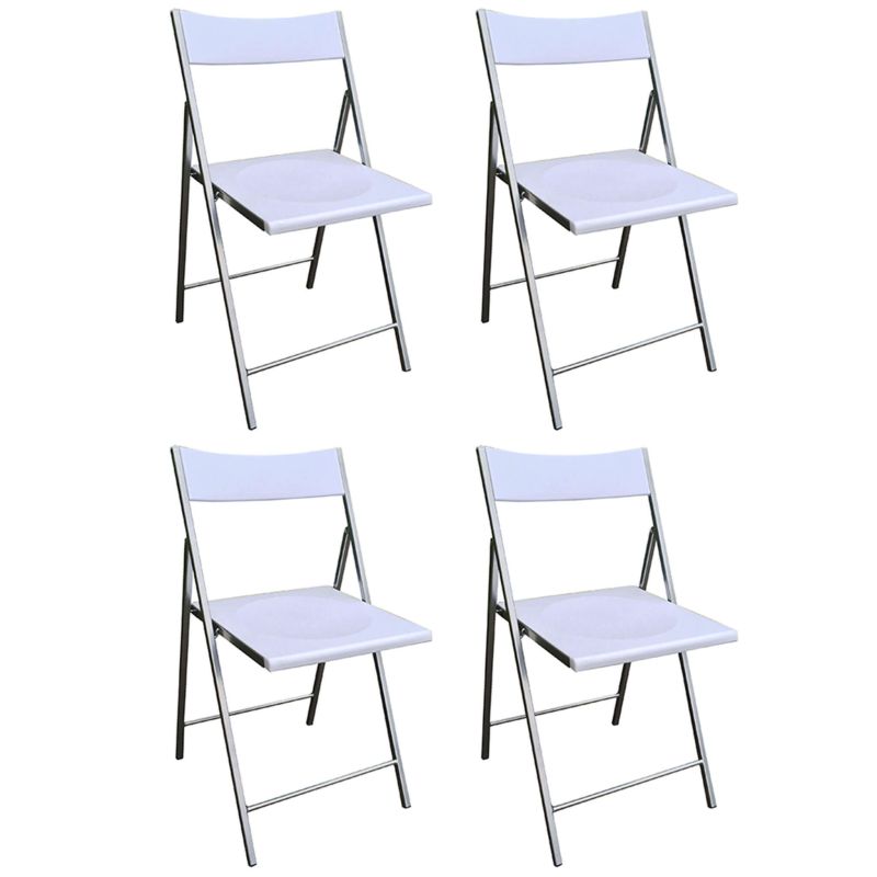 LUCIE - sedia pieghevole salvaspazio set da 4 quadro