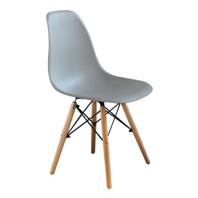 JULIETTE - sedia stile nordico con gambe in legno set da 6