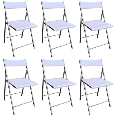LUCIE - sedia pieghevole salvaspazio set da 6 quadro