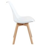 MARGOT - sedia nordica imbottita set da 2