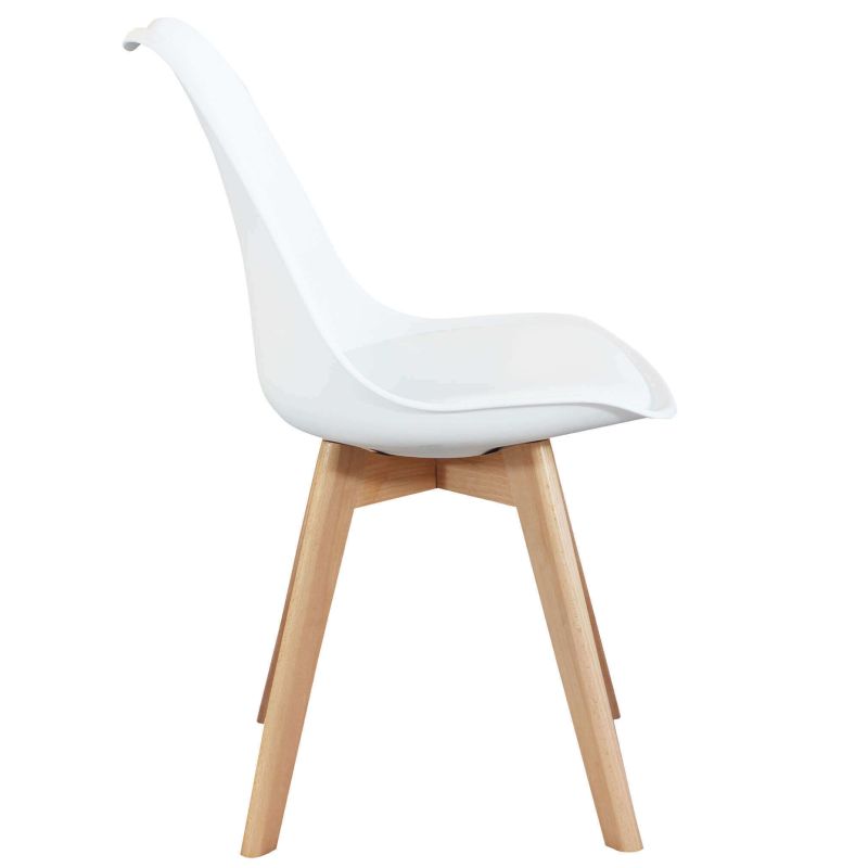 MARGOT - sedia nordica imbottita set da 2