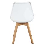 MARGOT - sedia nordica imbottita set da 2