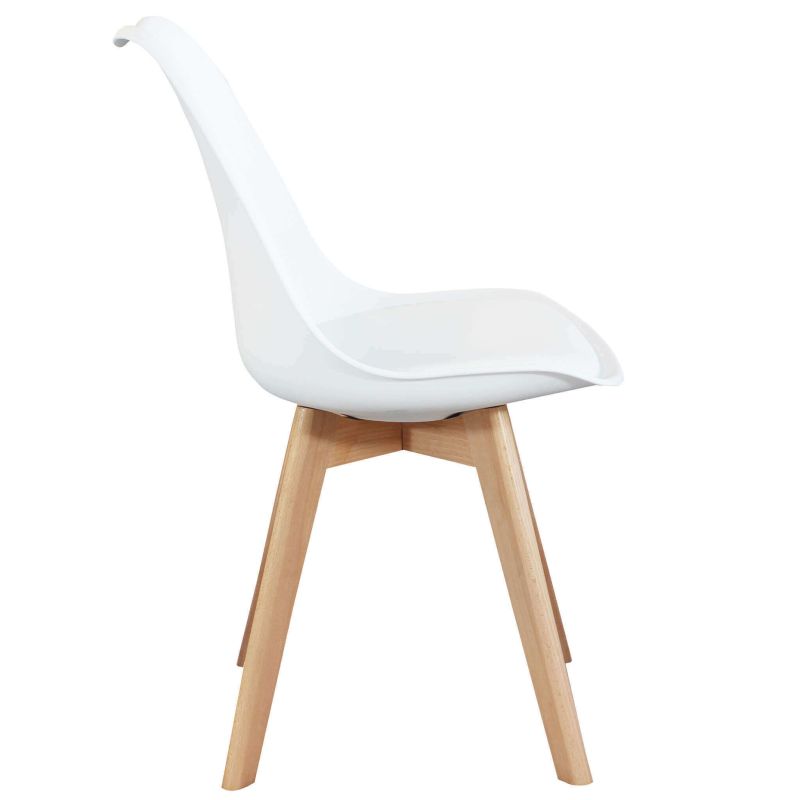 MARGOT - sedia nordica imbottita set da 6