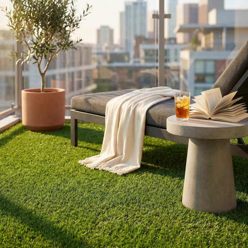 Verde artificiale per terrazzo e balcone: come creare privacy, atmosfera e stile senza manutenzione